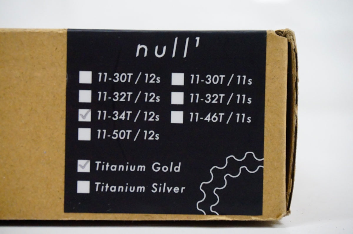 NUTON 「ニュートン」 NULL1 11-34T スプロケット / 名古屋大須店