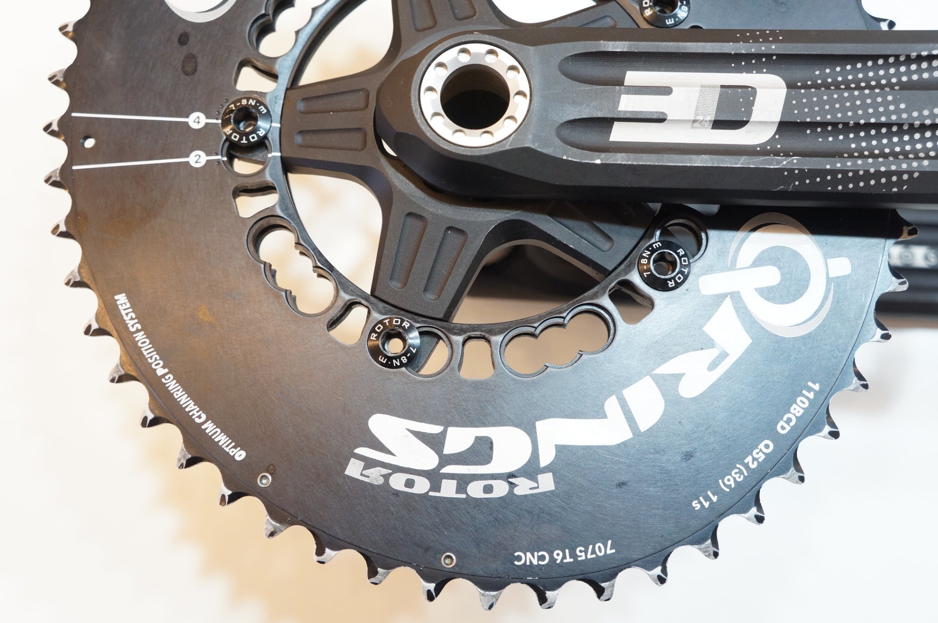 ROTOR 「ローター」 3D 52-36T 172.5mm クランク / バイチャリ浦和