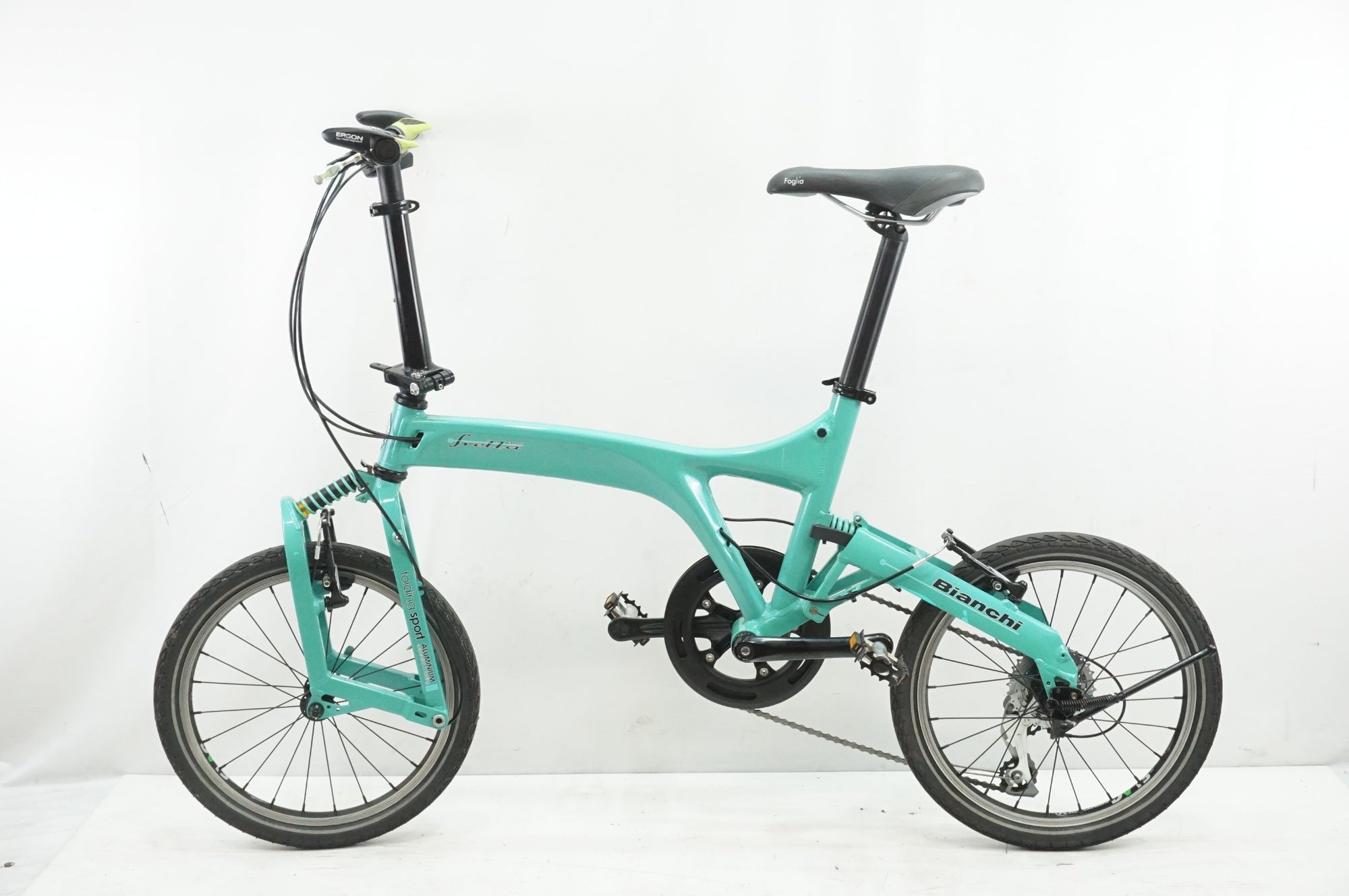 ビアンキ　フレッタ BIANCHI 「ビアンキ」 FRETTA 2011年モデル 18インチ 折り畳み自転車