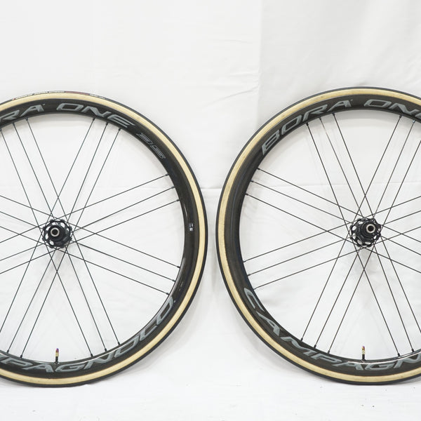 現品確認可 超美品 カンパニョーロ BORA ONE 50 TU 11s シマノ CAMPAGNOLO 「カンパニョーロ」 BORA ONE 35 DB TU シマノ11速