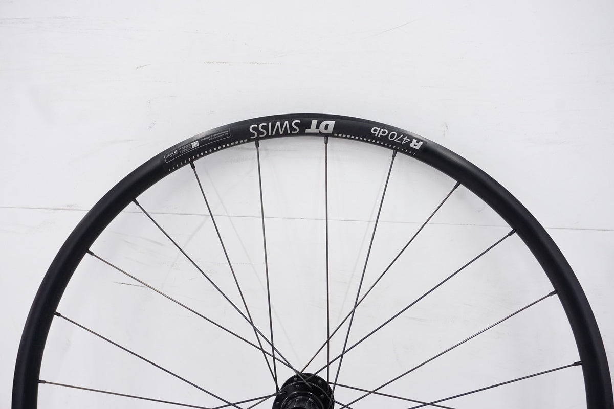 DT SWISS 「ディーティースイス」 R470 DB シマノ11速 ホイールセット