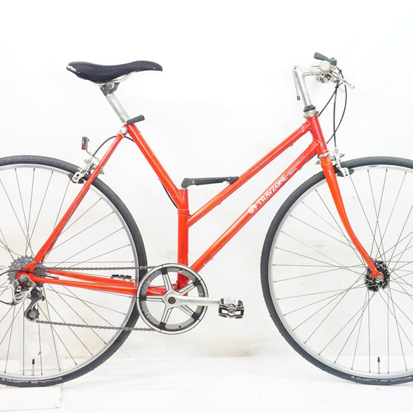 V*G様 ブリヂストン、TRAVZONE 赤 折り畳み自転車 BRIDGESTONE 「ブリヂストン」 TRAVZONE 700C 1991年頃 折り畳み自転車