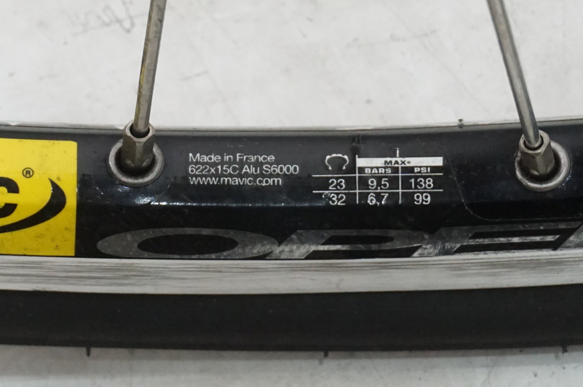 SHIMANO 「シマノ」 105 FH-5800 ハブ MAVIC OPEN PRO リム シマノ11S