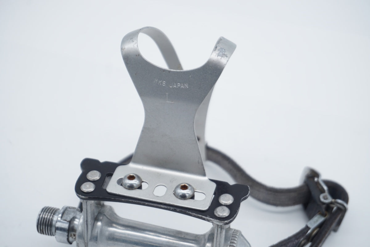 MKS 「ミカシマ」 UNIQUE ROYAL トゥークリップ付き ペダル / 滋賀大津
