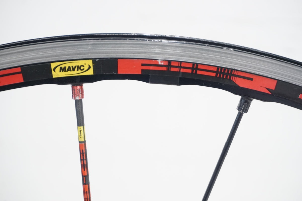 mavic  R-SYS　ホイールセット　タイヤ、チューブその他付き マビック チューブラーホイール(前後セット/汚れあり) mavic R-SYS