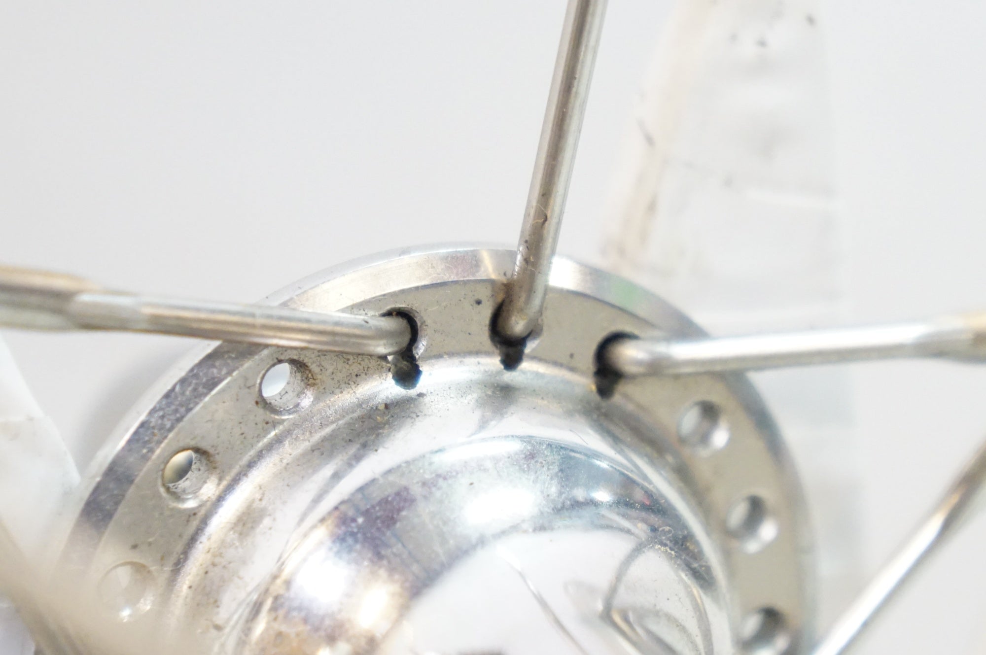 ジャンク HED 「ヘッド」 700C TU リム SHIMANO DURA-ACE 7400 ハブ フロントホイール / 熊谷本店