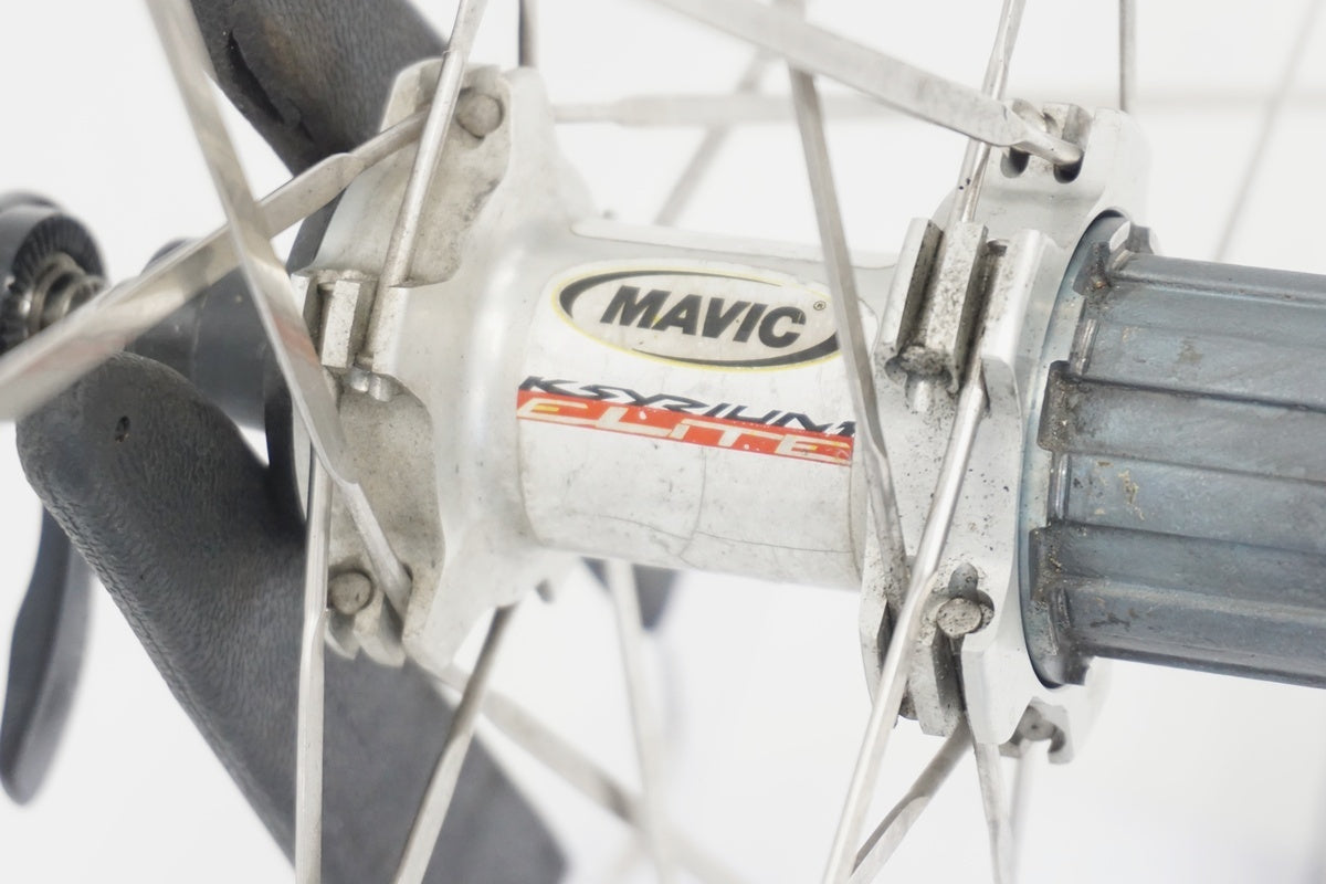 MAVIC KSYRIUM ELITE クリンチャーホイール シマノ11S MAVIC KSYRIUM ELITE クリンチャーホイール シマノ11S