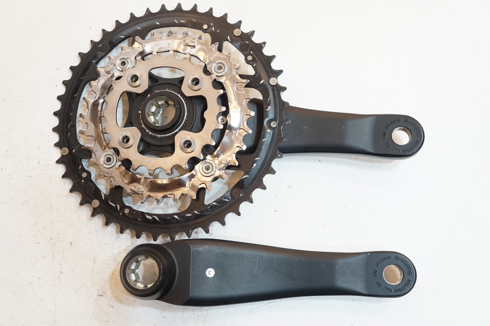 SHIMANO - 専用　RD BB セット Amazon | シマノ(SHIMANO) クランクセット FC-MT101-B2 36X22T