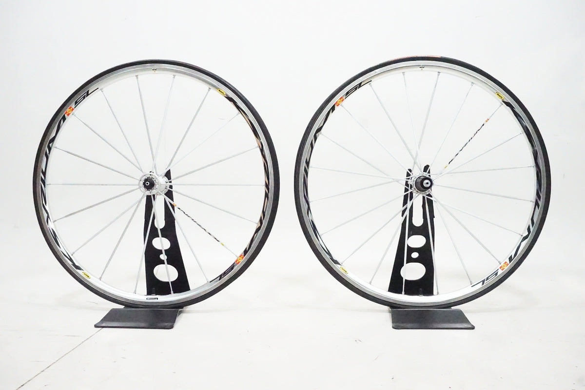 マビック MAVIC KSYRIUM SSC チューブラーホイール　タイヤ付き MAVIC「マビック」 KSYRIUM SL SSC チューブラー ホイールセット/ 京都
