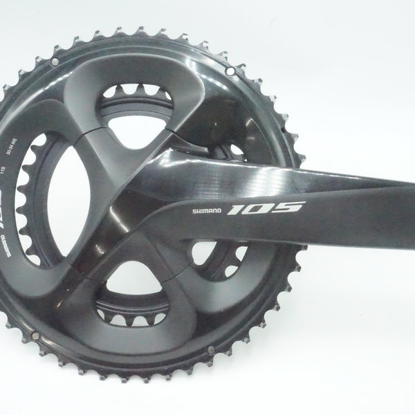 【未使用品】SHIMANO FC-R7100 175mm Amazon.com : SHIMANO 105 FC-R7100 Crankset - 175mm, 12-Speed