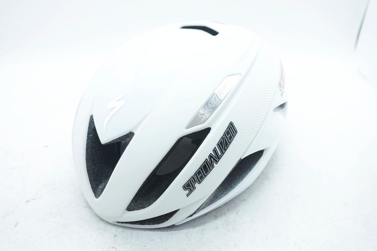 Specialized S-Works ホワイトヘルメット SPECIALIZED 「スペシャライズド」 S-WORKS EVADE2 55-59cmサイズ