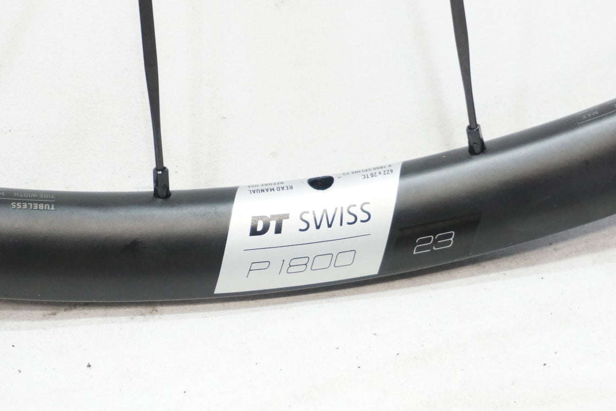DT SWISS 「ディーティースイス」 P1800 SPLINE 23 DISC シマノ11速 ホイールセット / 大宮店