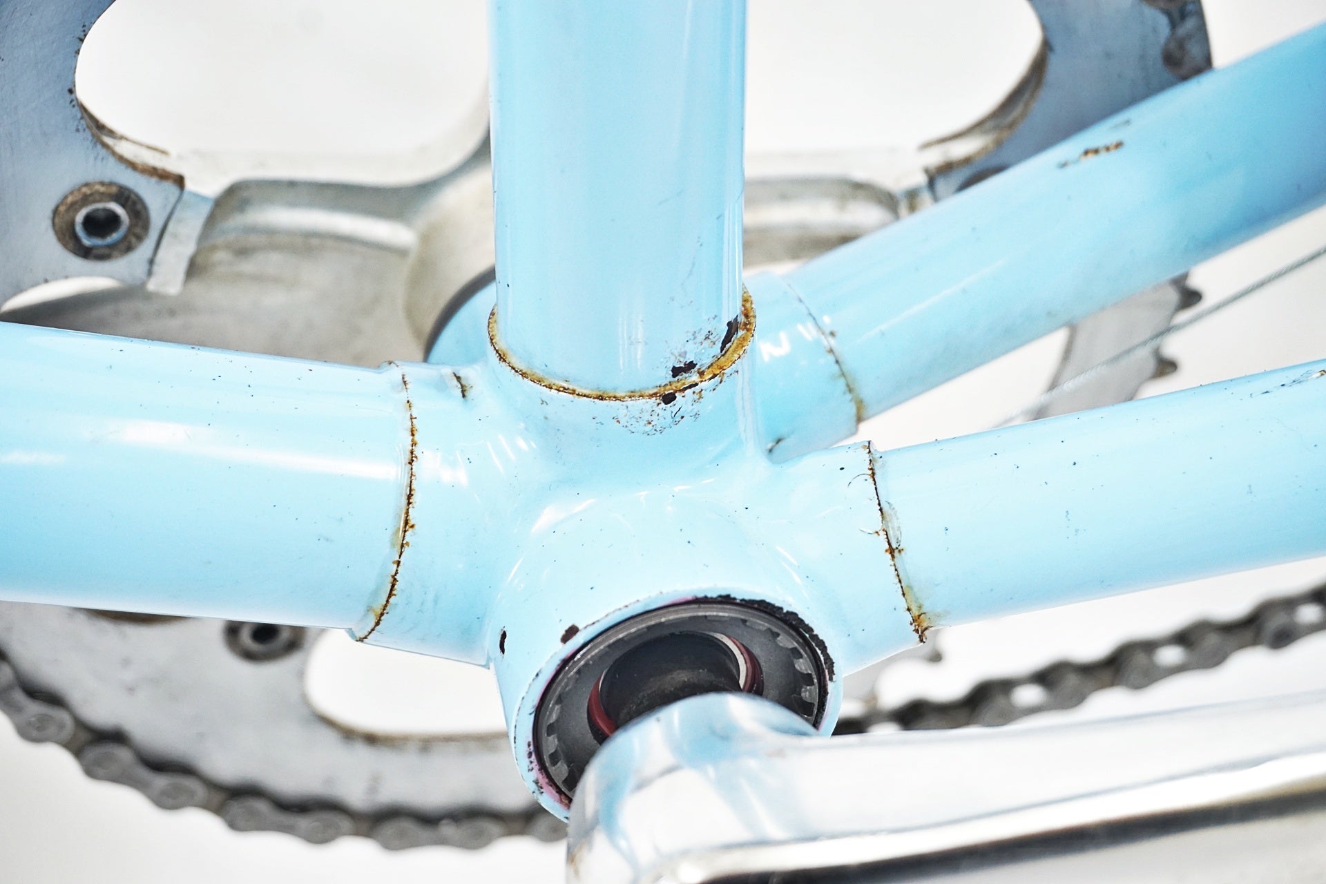 Bianchi ミニベロ (引き取り希望)　ジャンク BIANCHI 「ビアンキ」 MINIVELO7 年式不明 20インチ ミニベロ / 東京