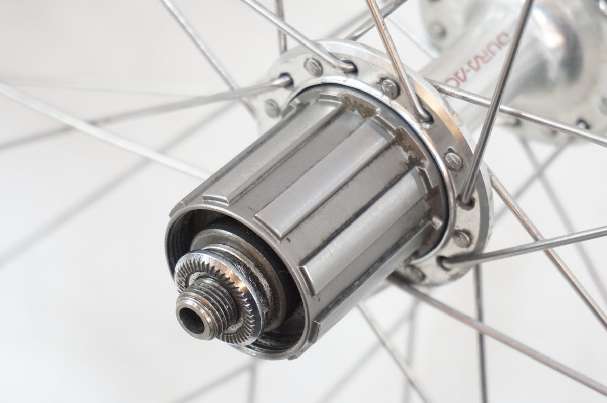 MAVIC 「マヴィック」 SUP リム SHIMANO DURA-ACE 7700 ハブ 手組み SHIMANO 8-10S ホイールセット / 浦和ベース