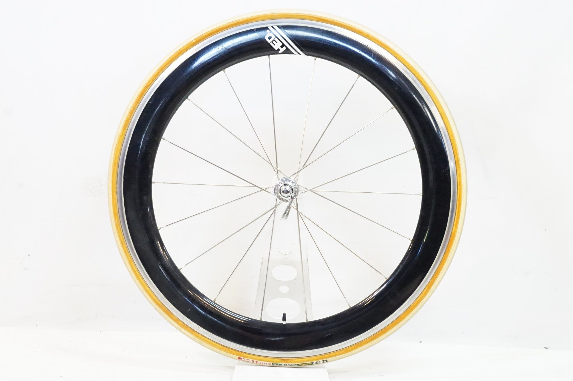 ジャンク HED 「ヘッド」 700C TU リム SHIMANO DURA-ACE 7400 ハブ フロントホイール / 熊谷本店