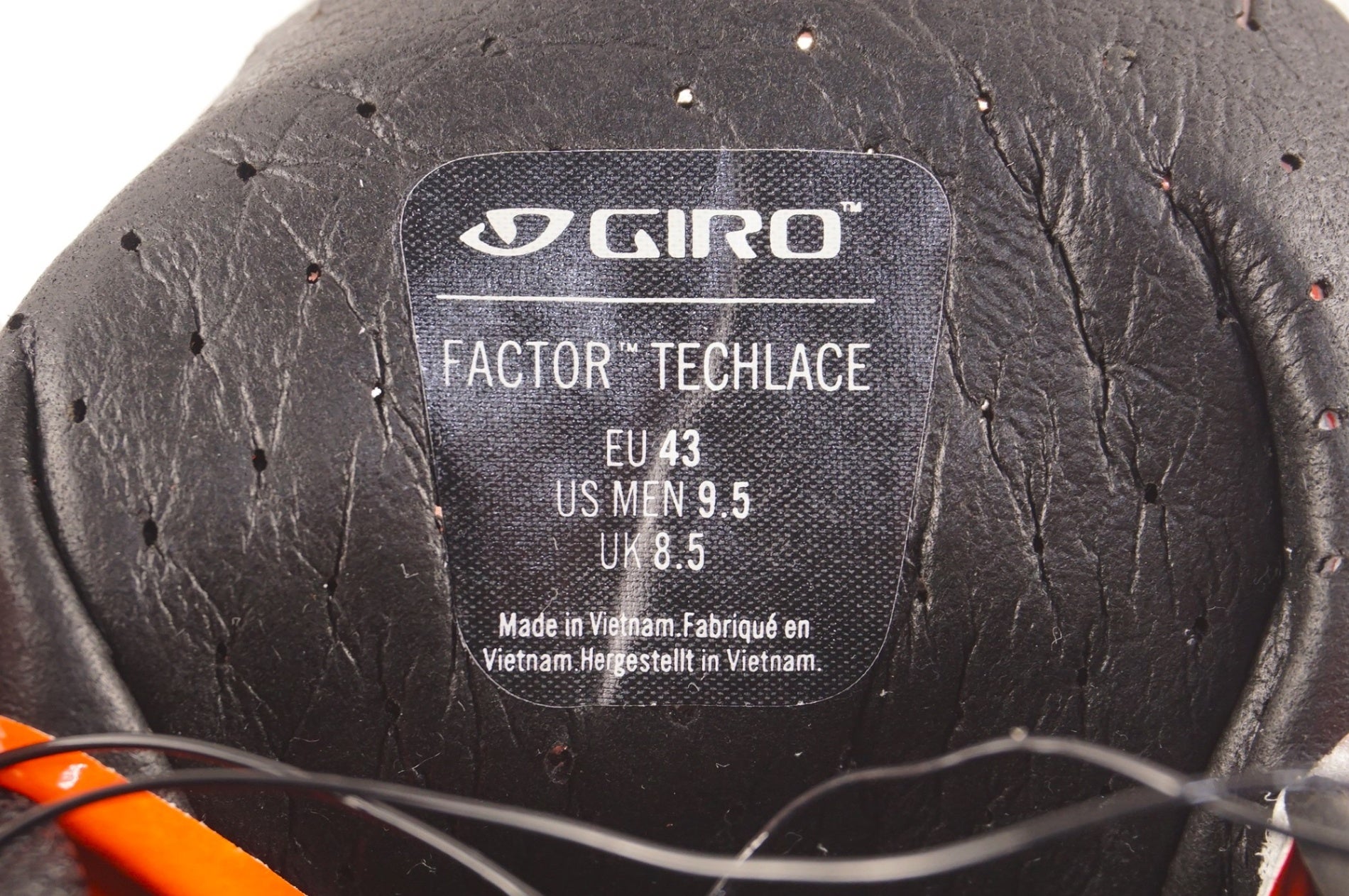 GIRO 「ジロ」 FACTOR TECHLACE EU 43 シューズ / 中目黒店