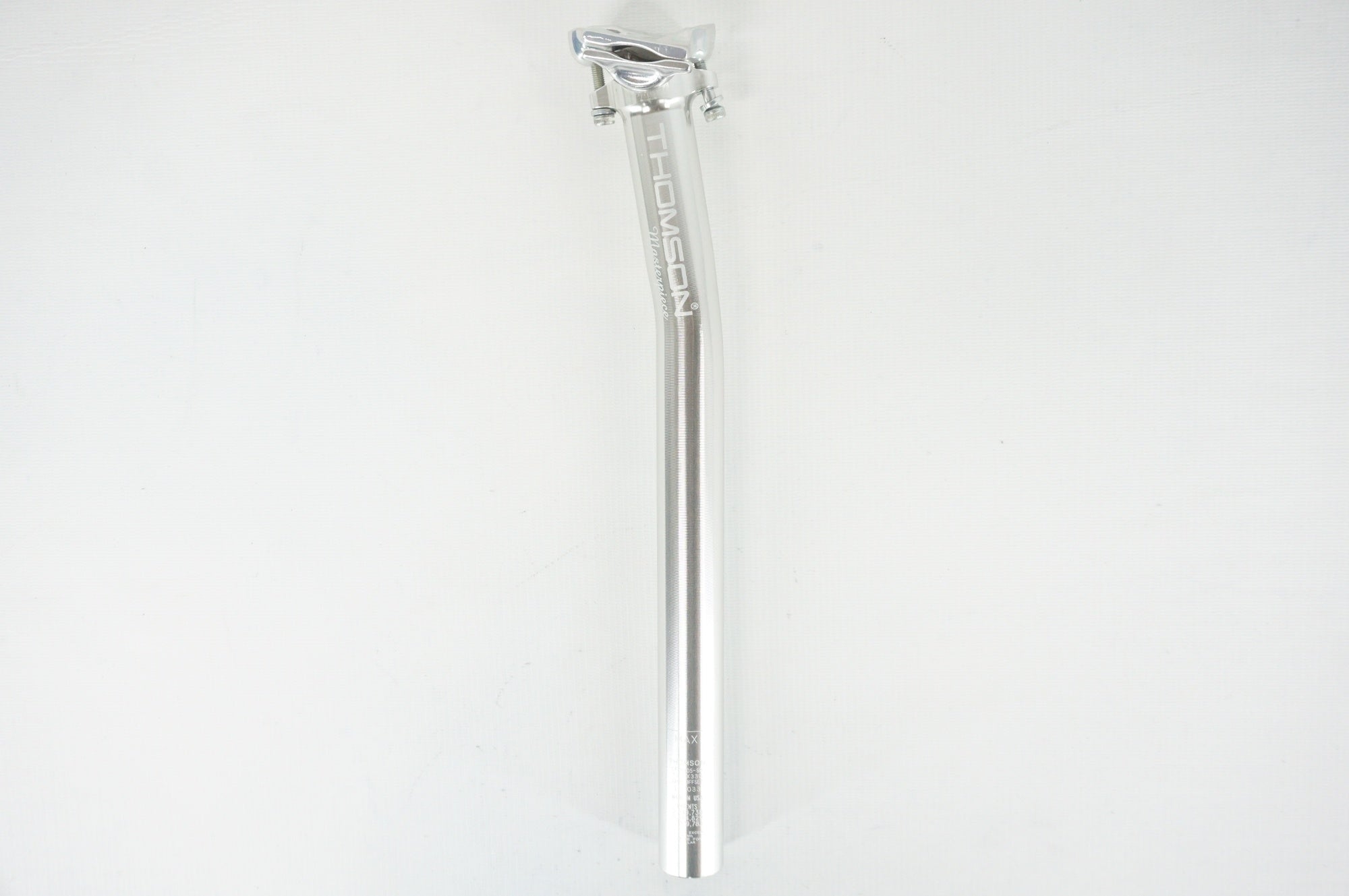 THOMSON 「トムソン」 MASTERPIECE SETBACK Φ27.2 330mm シートポスト / 阪急塚口店