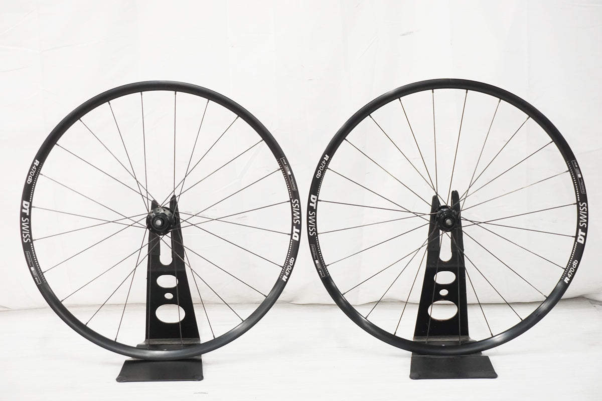 DT SWISS 「ディーティースイス」 R470 DB シマノ 11速 ホイールセット / 奈良店