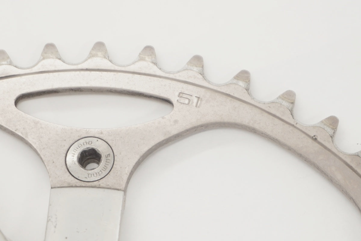 SHIMANO 「シマノ」 DURA-ACE TRACK FC-7600 51T 167.5mm クランク