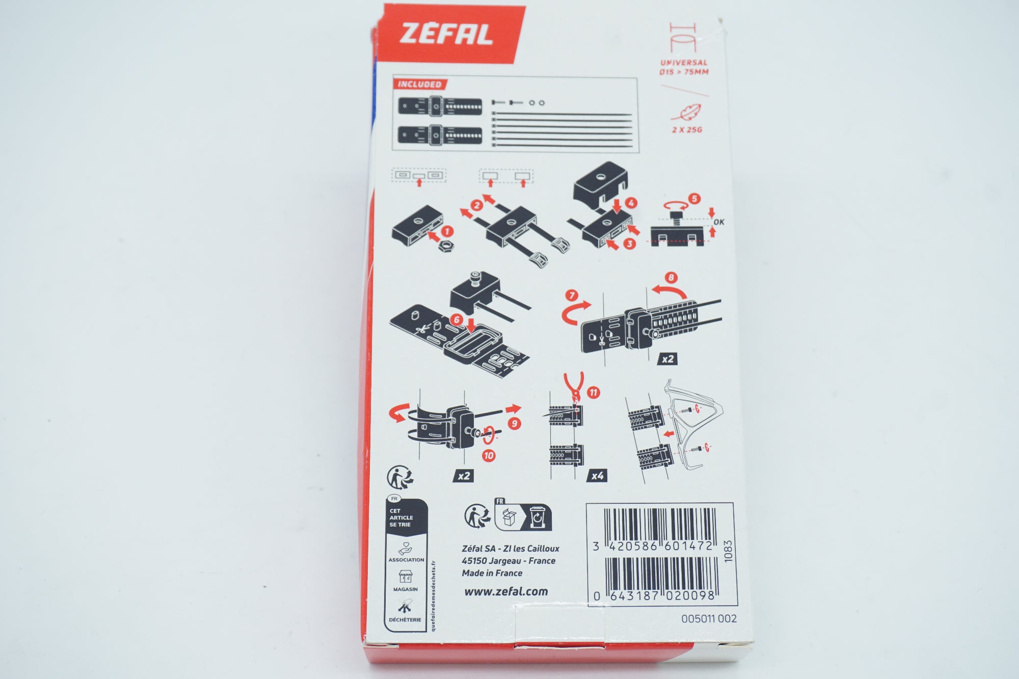 ZEFAL 「ぜファール」　GIZMO ユニバーサルバンド / 京都西院店