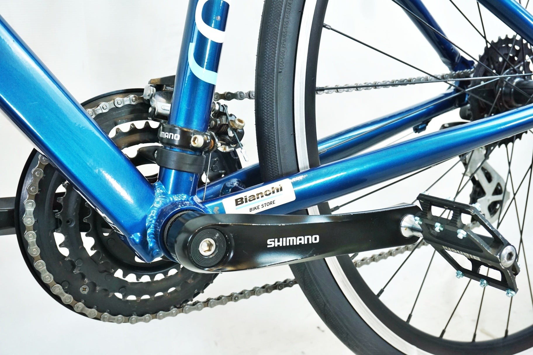 ビアンキ　Bianchi クロスバイク　自転車　ブルー　青 BIANCHI ( ビアンキ ) クロスバイク ROMA3 ( ローマ 3 ) ブルー