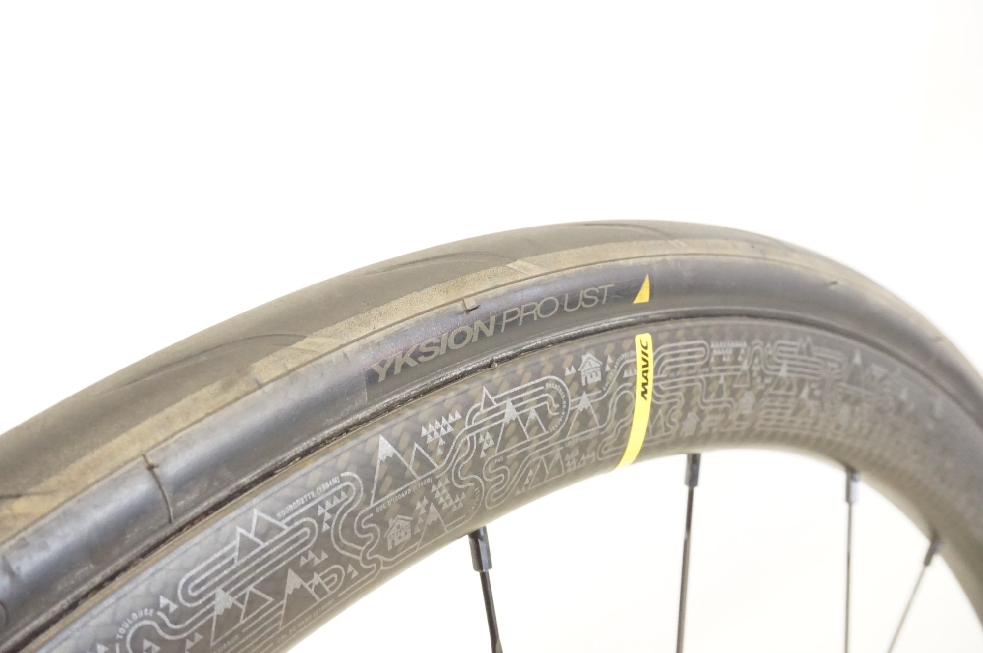 マビック KSYRIUM PRO UST MAVIC ７００ｃ　１１速 MAVIC 「マビック」 KSYRIUM PRO CARBON UST DISC TDF シマノ 11