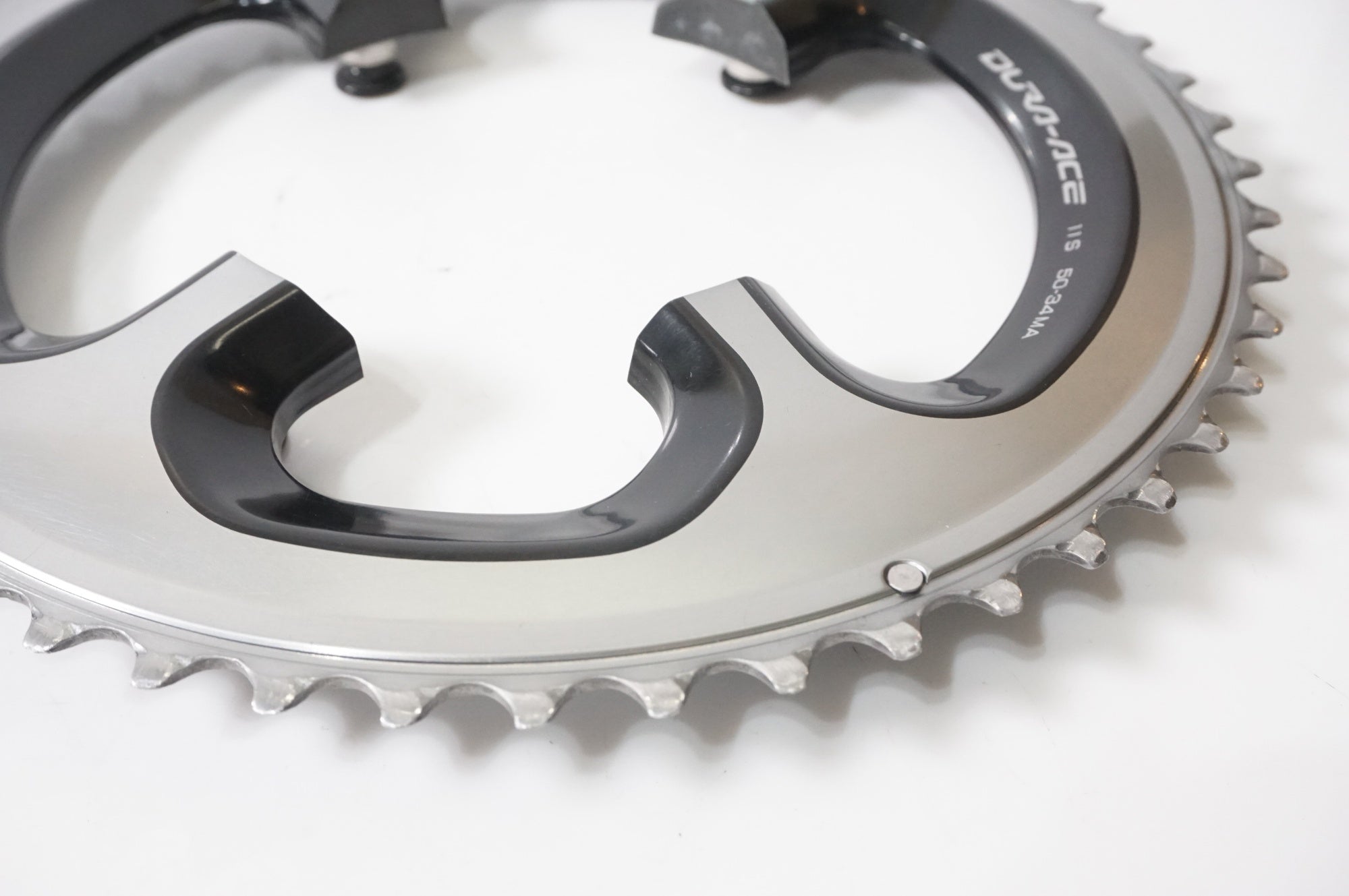 新品未使用品　DURA-ACE チェーンリング 50-34 11速　FC-09 SHIMANO 「シマノ」 DURA-ACE FC-9000 50-34T チェーンリング