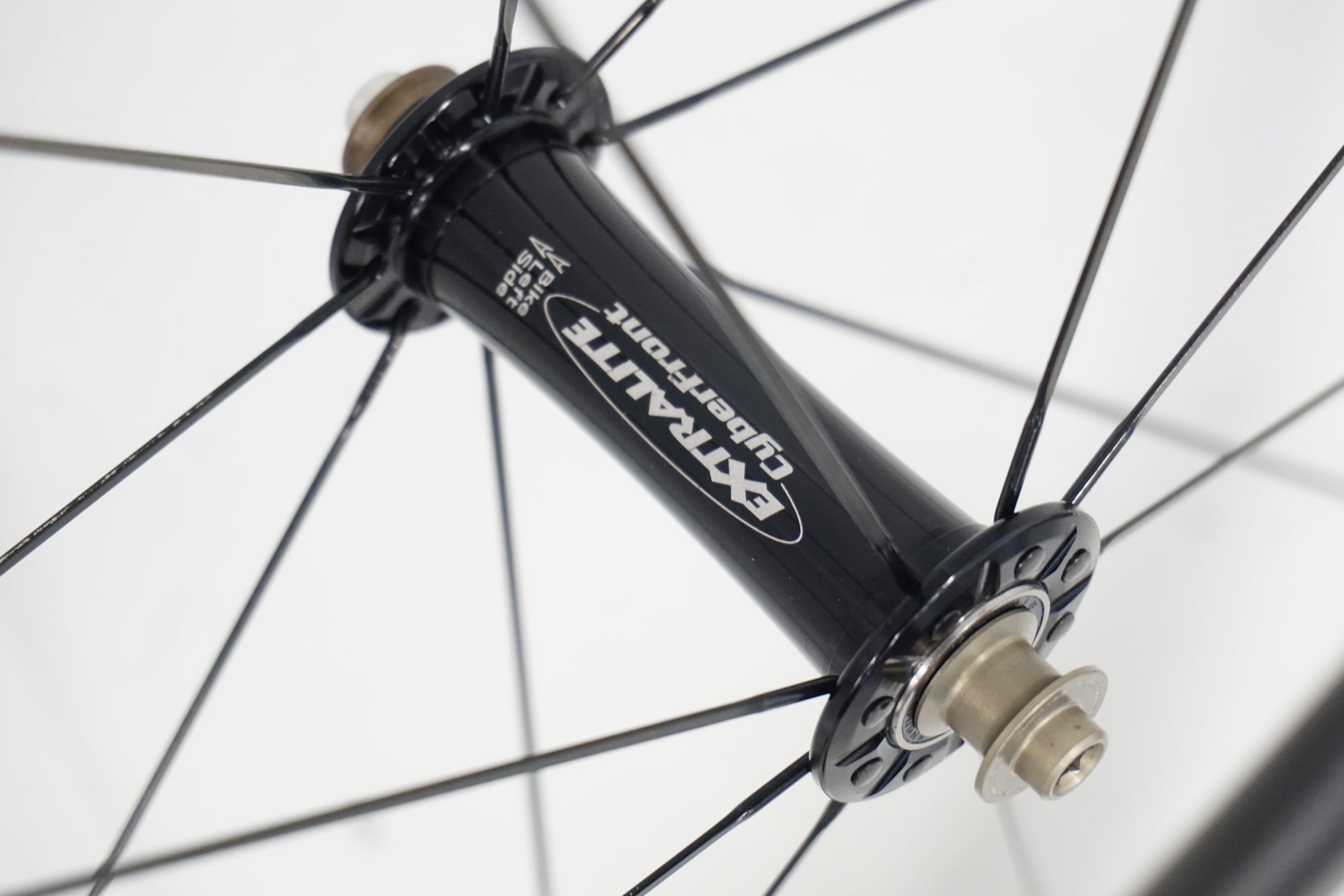 ディスク最軽量ハブ EXTRALITE CYBERハブ ホイール EXTRALITE 「エクストラライト」 CYBERFRONT/CYBERREAR SL-2ハブ