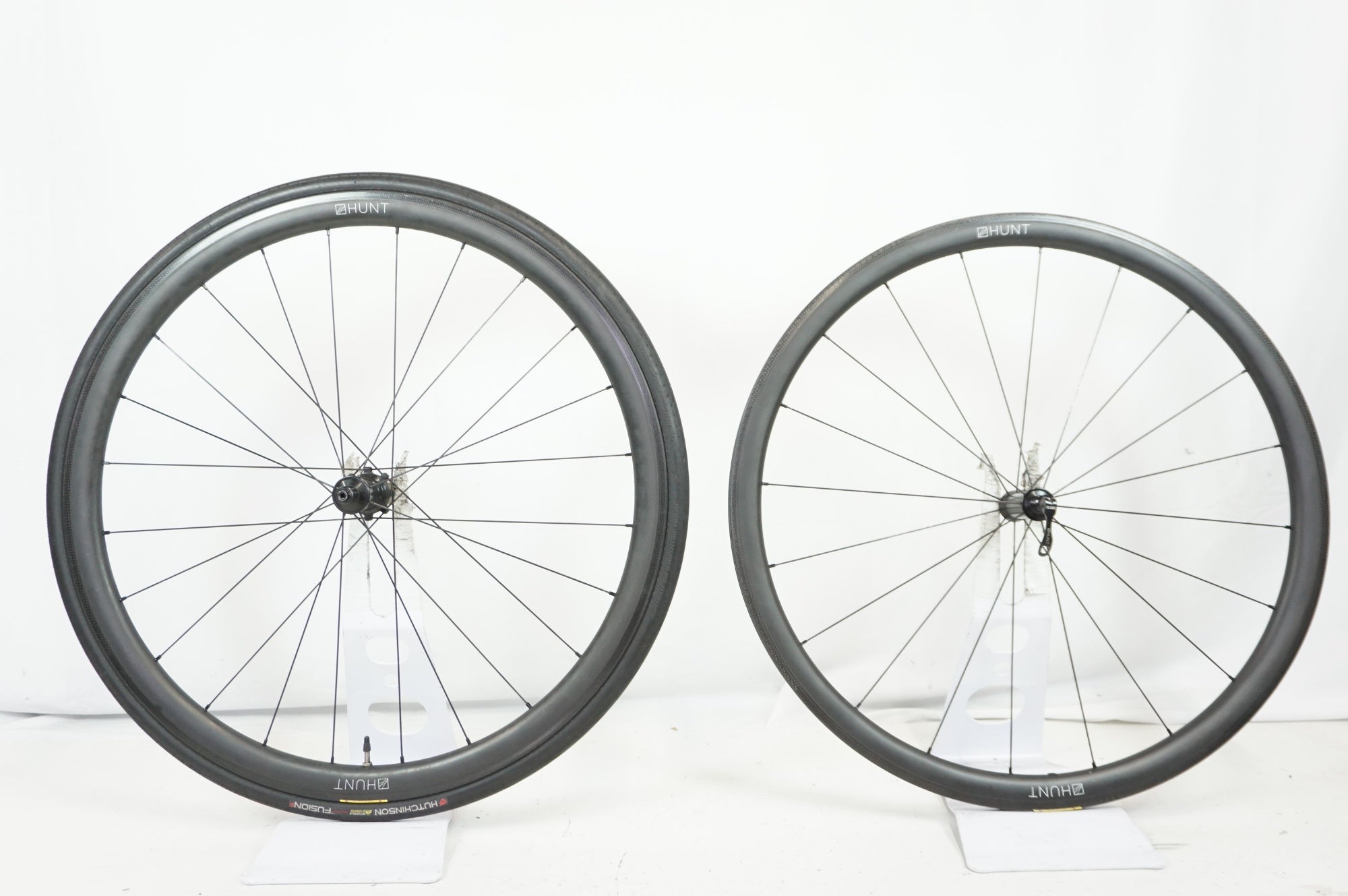 HUNT（ハント）リムブレーキ用カーボンホイール36mm 中古（クイックなし） HUNT 「ハント」 36 CARBON WIDE ZERO SHIMANO 11S ホイールセット