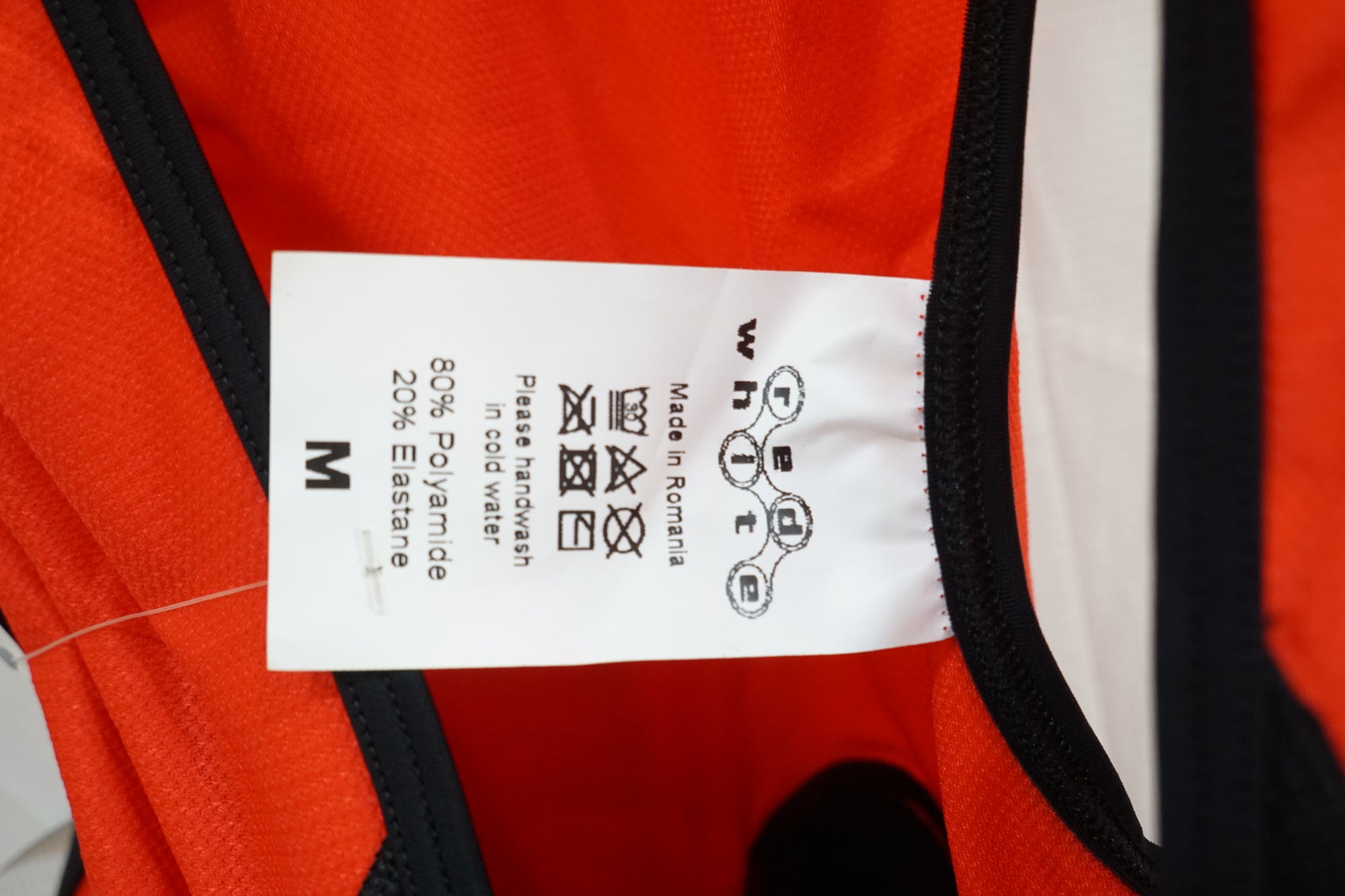 REDWHITE 「レッドホワイト」 Mサイズ ビブショーツ / バイチャリ浦和ベース