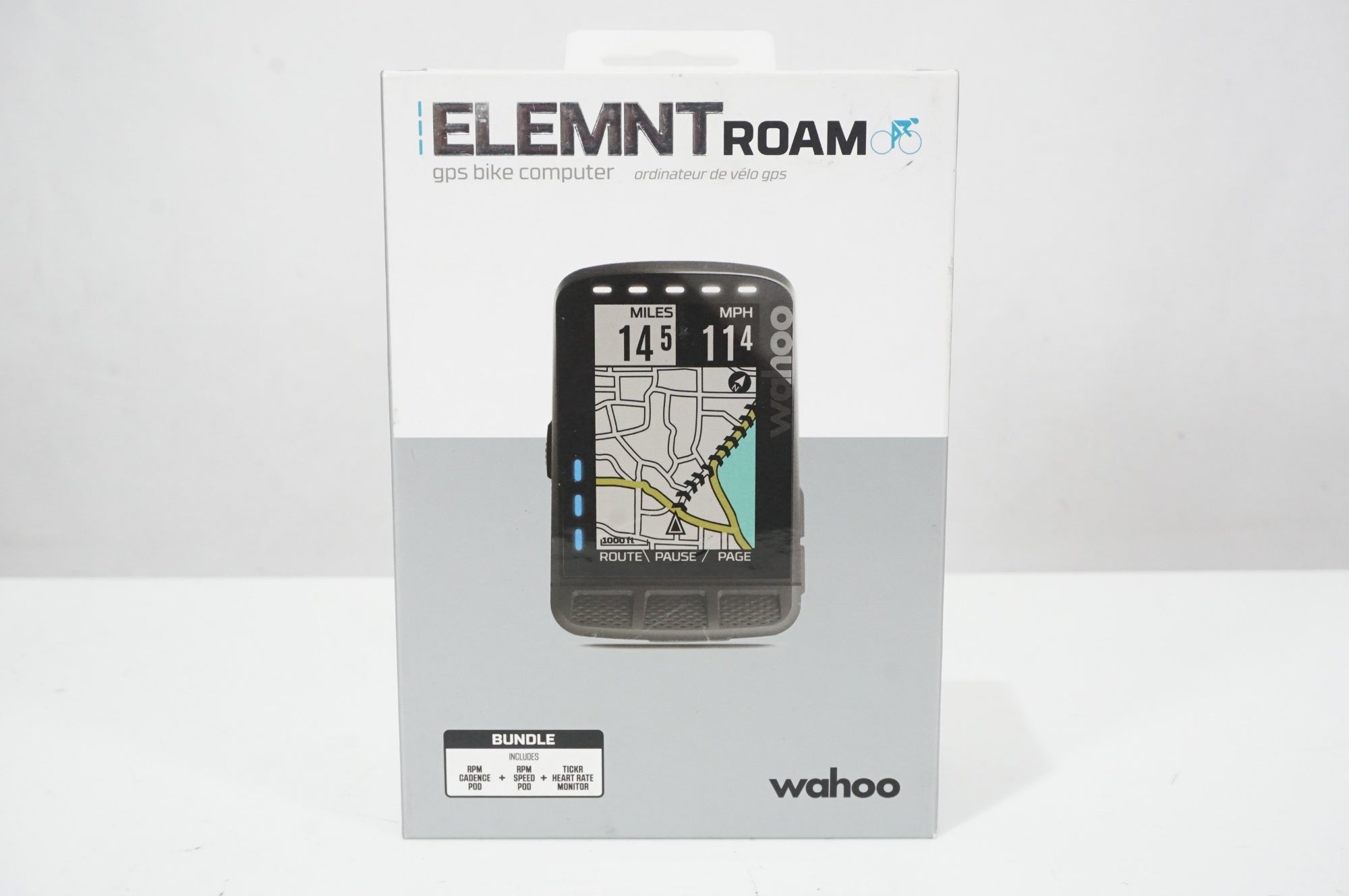 wahoo ELEMNT ROAM サイクルコンピューター本体 美品中古 WAHOO 「ワフー」 ELEMNT ROAM GPS サイクルコンピューター