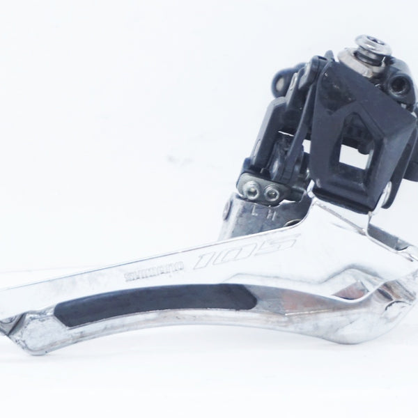 Shimano 105 フロントディレイラー シルバー SHIMANO 105 Di2 フロントディレーラー 2x12スピード