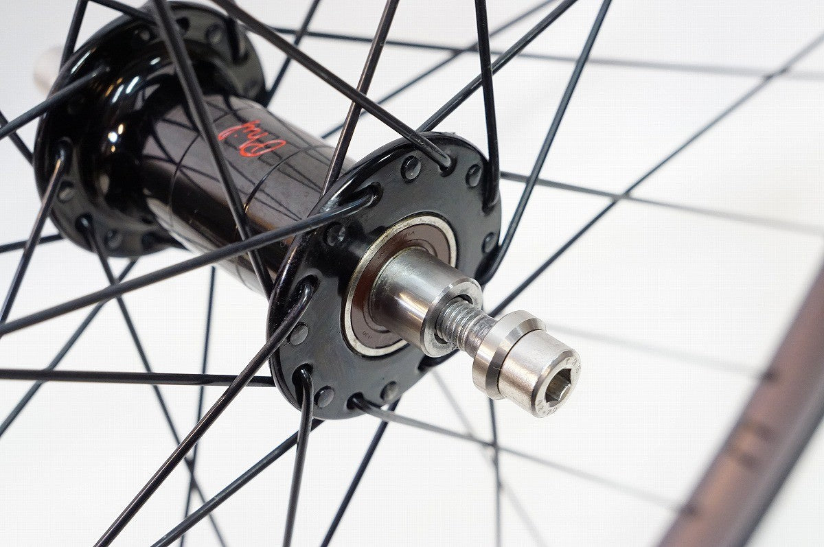 PHILWOOD 「フィルウッド」 LOW FLANGE TRACK HUB × H PLUS SUN リム ホイールセット / 熊谷本店