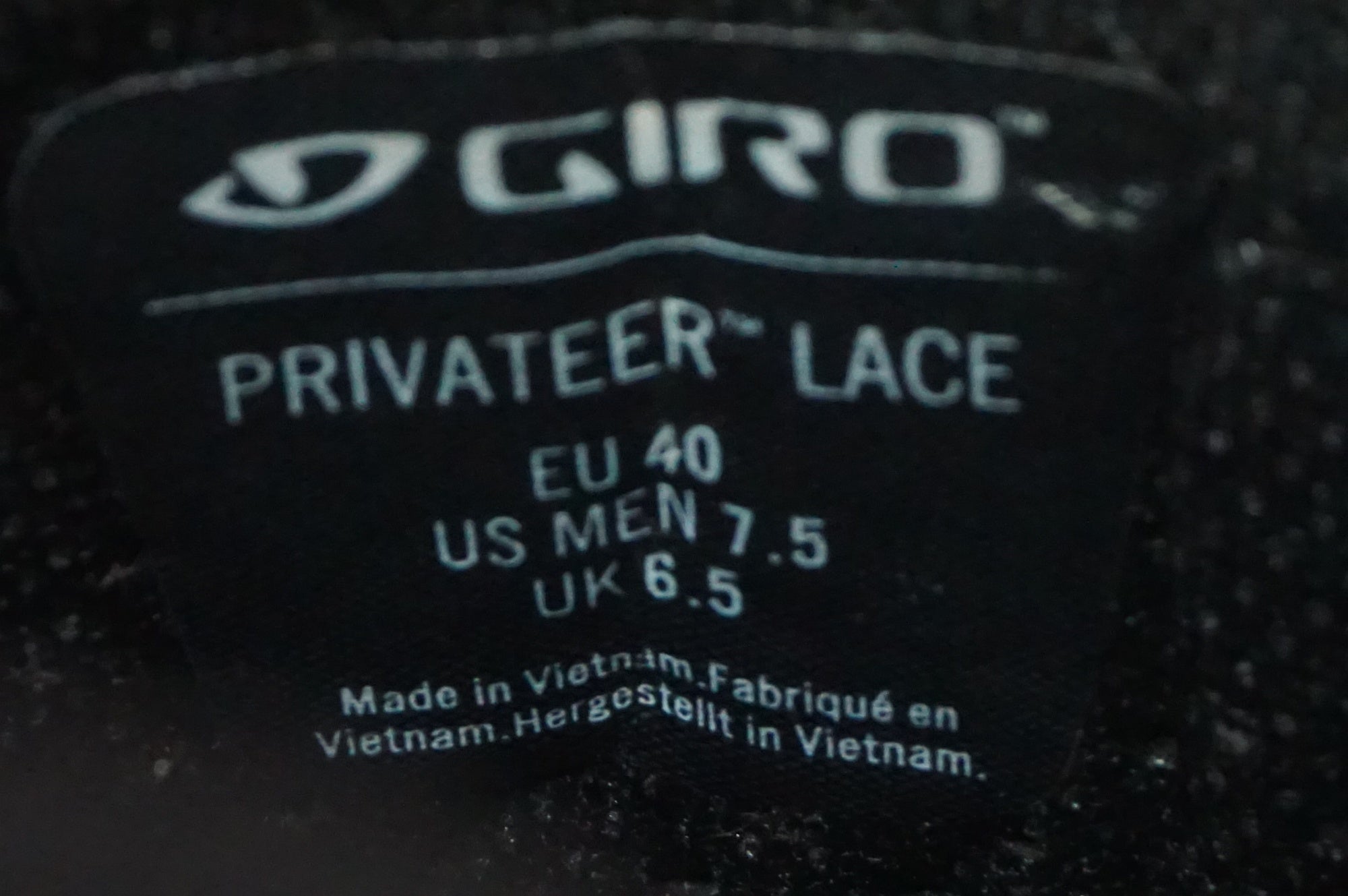 GIRO 「ジロ」 PRIVATEER LACE EU40サイズ シューズ/ AKIBA店
