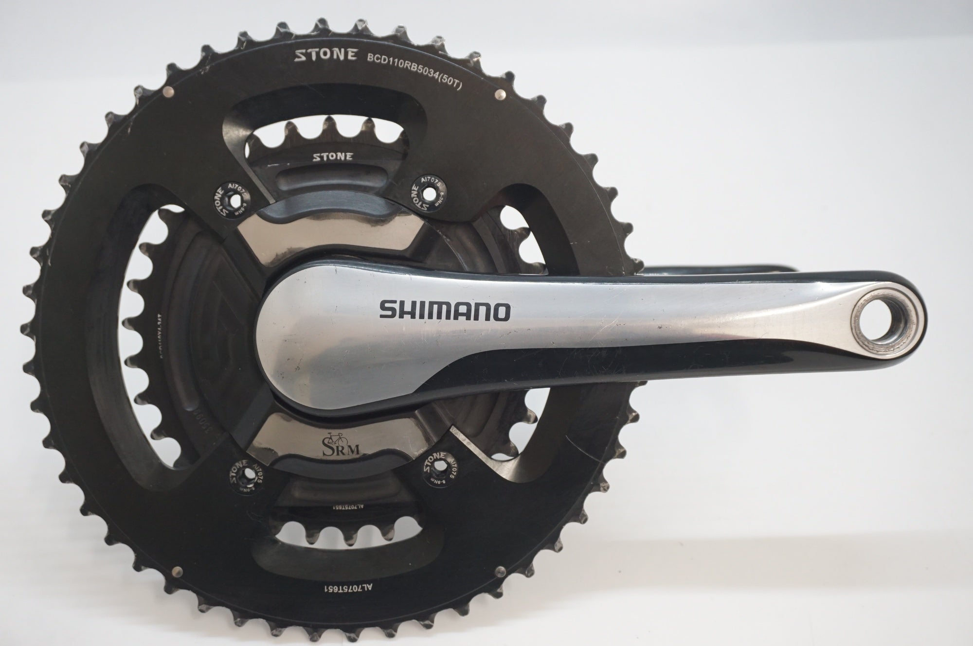 ジャンク SRM 「エスアールエム」 FC-SR70 50-34T 170mm パワーメータークランク / 福岡店