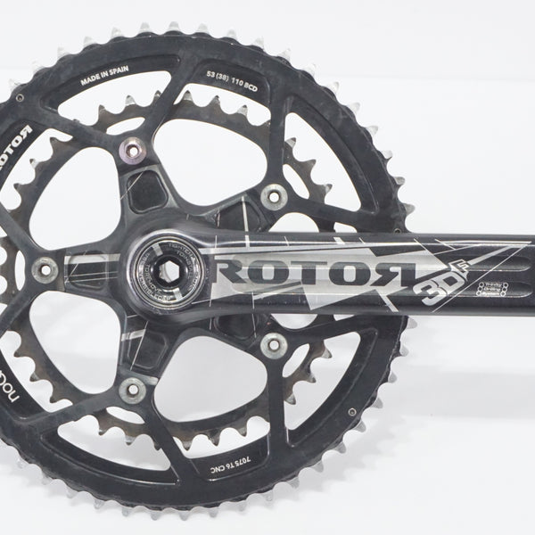 ROTOR 3D+ クランクセット 53x39T 130BCD Rotor 3D+ Crankset | Bikeinn クランク