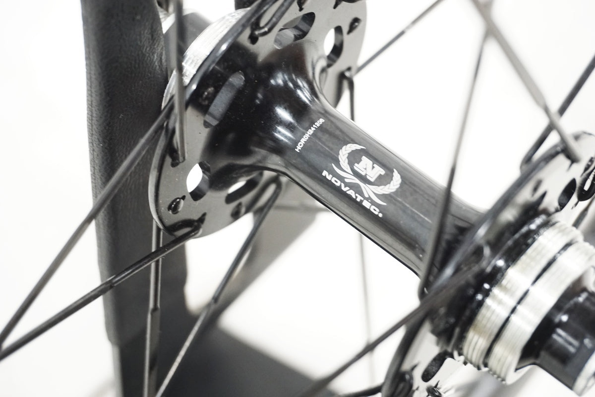 カーボンホイール　novatecハブ　※タイヤなし ブランド不明 NOVATEC ハブ シングル ホイールセット / 奈良店