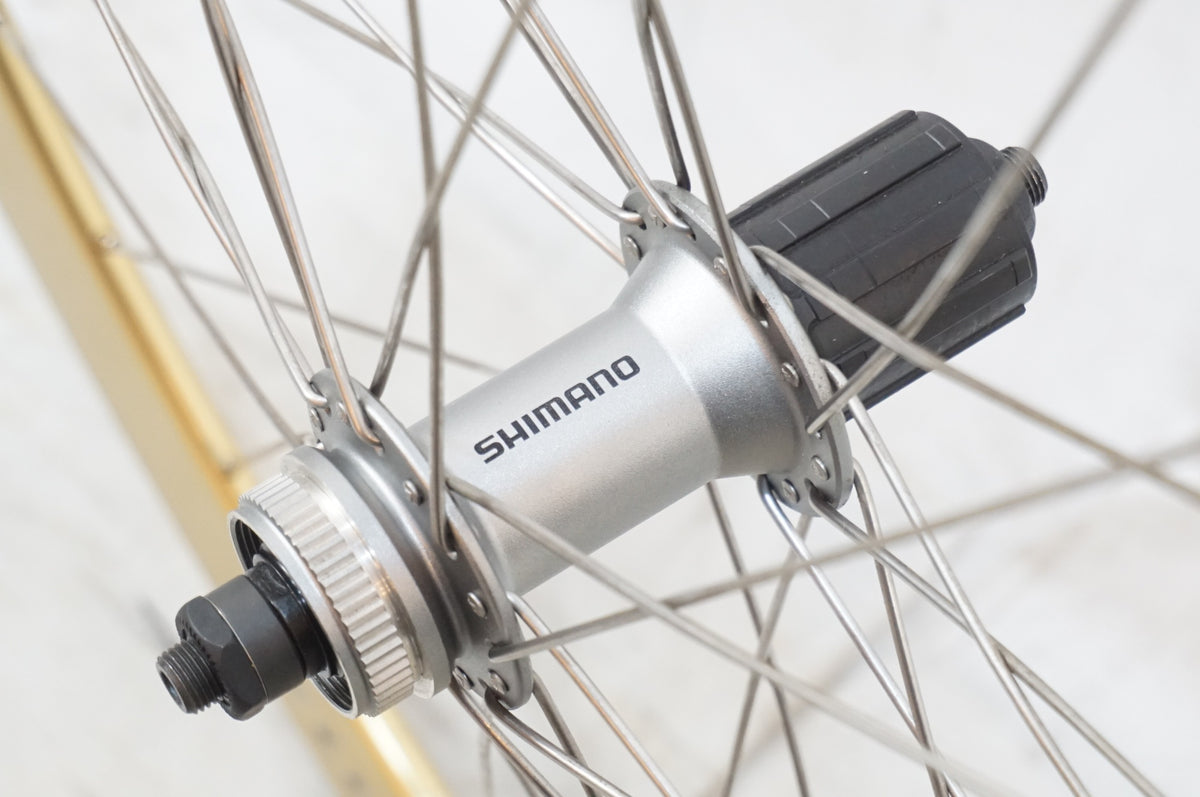 VELOCITY 「ベロシティ」 B43 リム/ SHIMANO M4050ハブ SHIMANO 8-10S ホイールセット / 浦和ベース