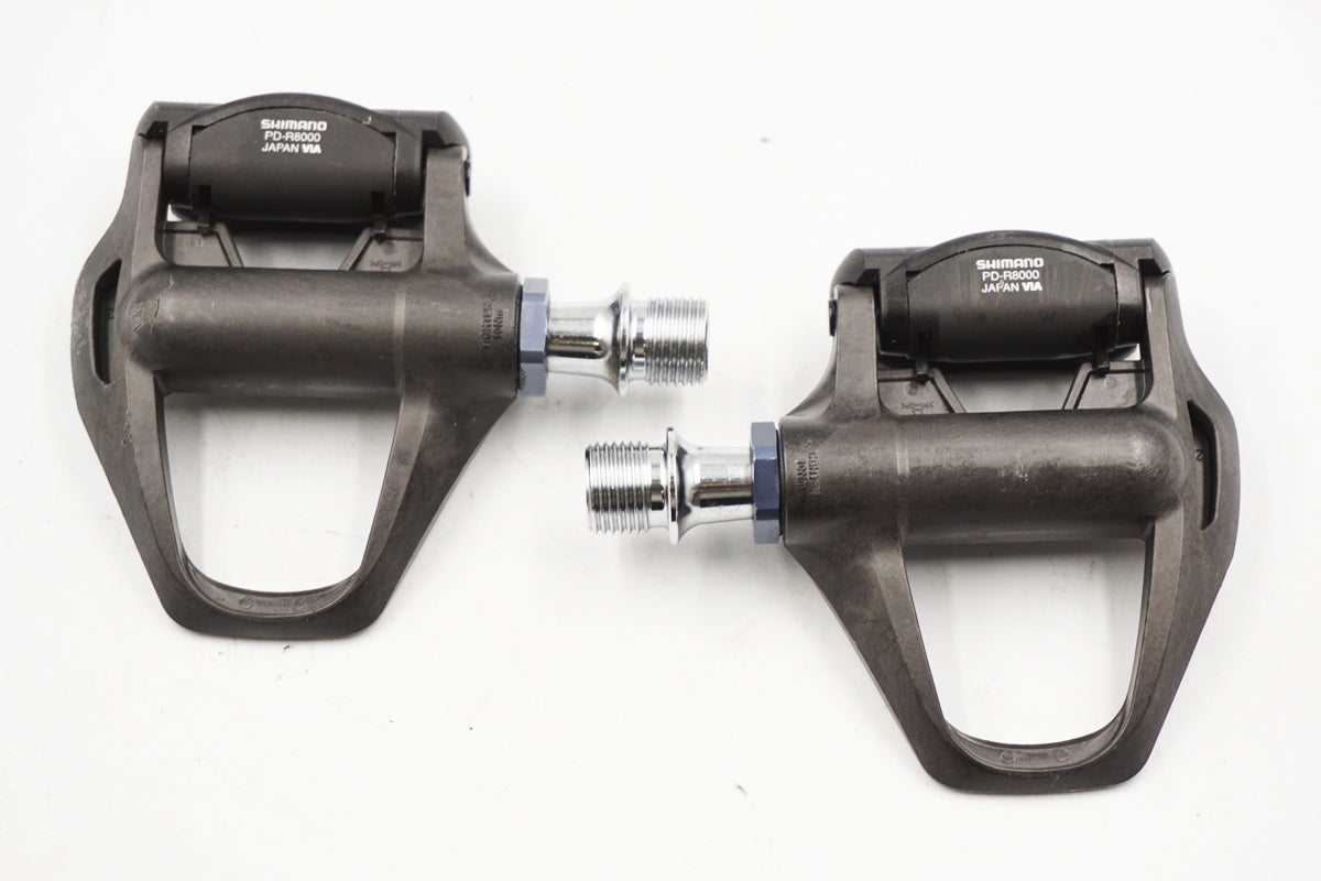 楽天市場】シマノ PD-R8000-L プラス4mm軸仕様 SPD-SL ペダル