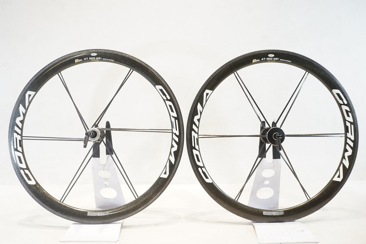 コリマ corima mcc ws+ 47 クリンチャー リム　カーボンホイール CORIMA 「コリマ」 MCC WS+ 47 シマノ11速 ホイールセット / 横浜戸塚