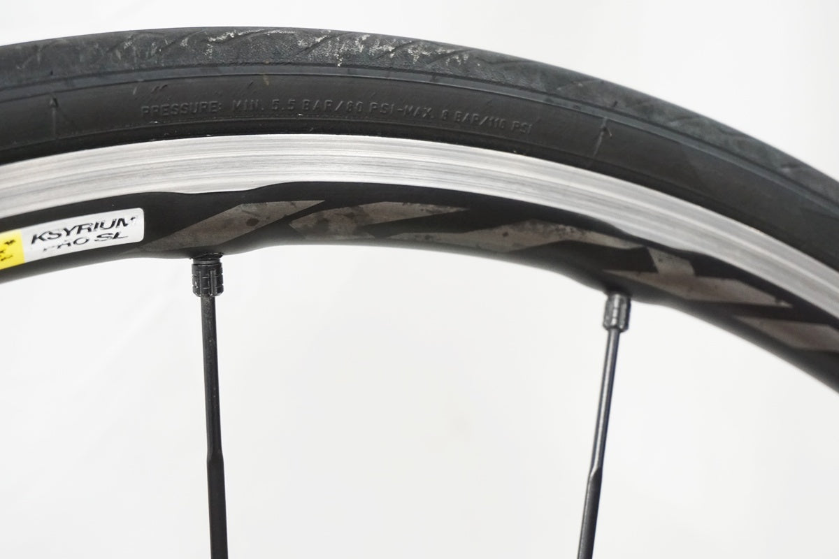 MAVIC 【マビック】KSYRIUM PRO SL フロント・リアセット MAVIC 「マビック」 KSYRIUM PRO SL シマノ11s ホイールセット