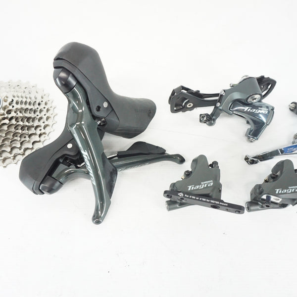 油圧ブレーキ Tiagra 4700系 2×10s コンポグループセット SHIMANO 「シマノ」 TIAGRA 4700系油圧ディスク コンポセット / 阪急