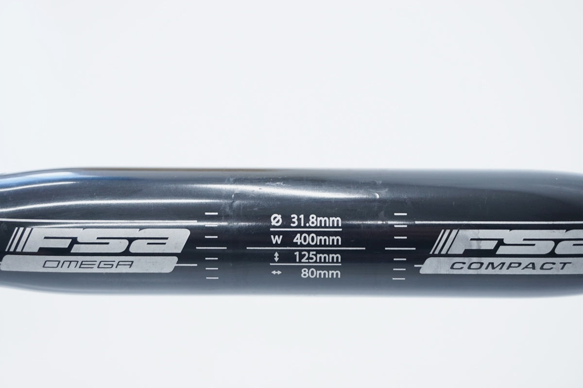 FSA 「エフエスエー」 OMEGA COMPACT φ31.8 400mm ハンドル / 京都八幡店
