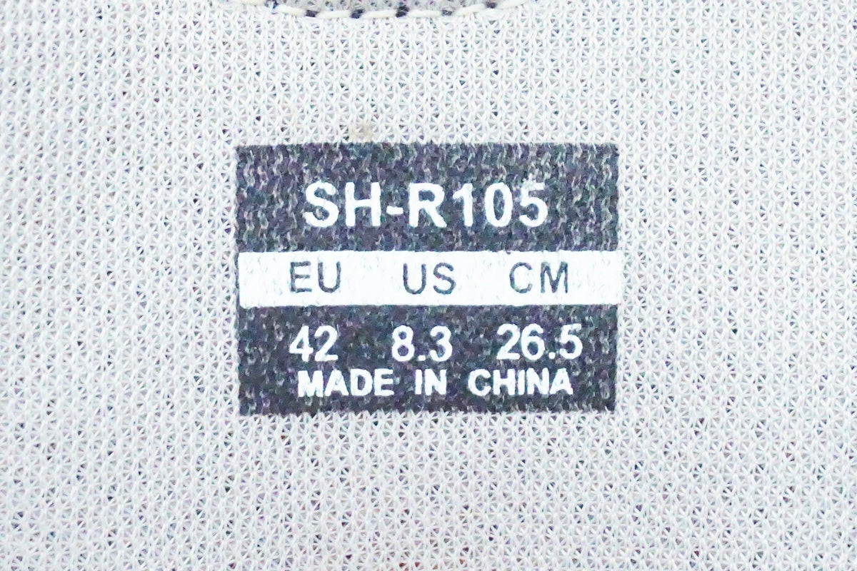 SHIMANO「シマノ」 SH-R105 26.5cm シューズ/ 京都西院店