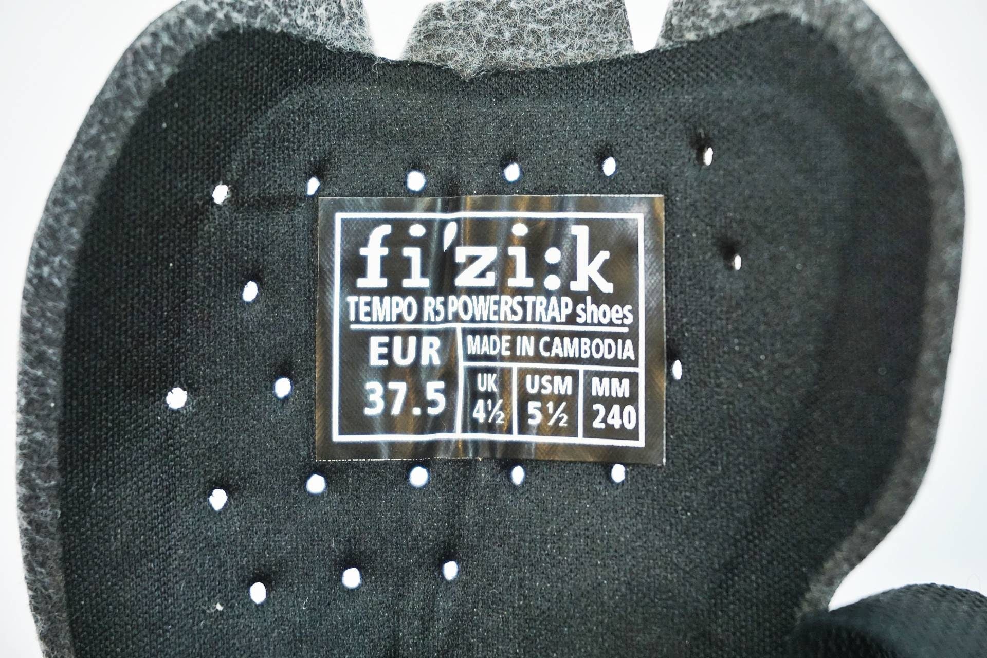 FIZIK 「フィジーク」 TEMPO R5 POWER STRAP EU37.5 24.0cm シューズ / 有明ガーデン店