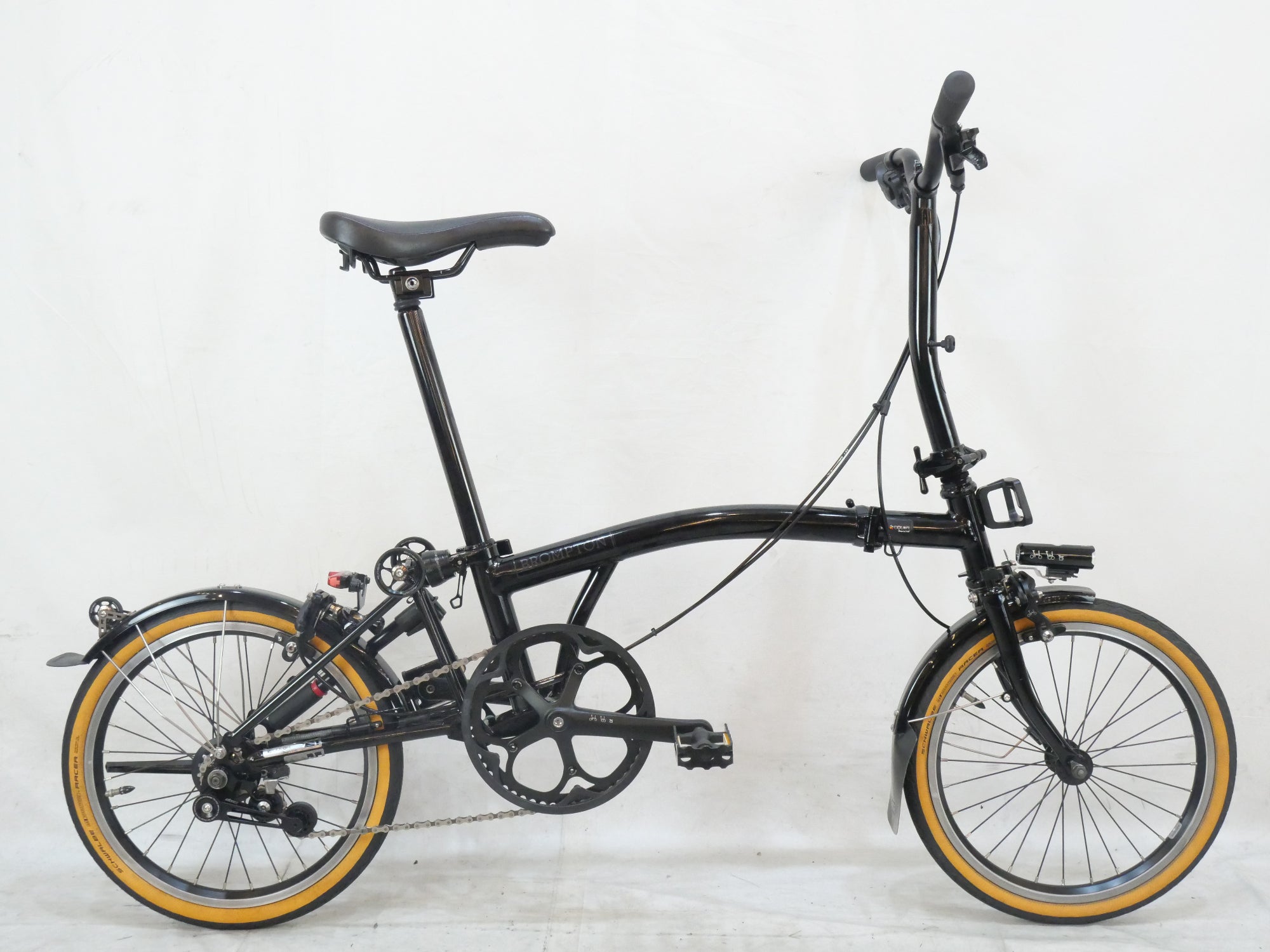 BROMPTON 「ブロンプトン」 S2L BLACK EDITION 2018年モデル カスタム 16インチ 折り畳み自転車 / バイチャリ浦和ベース