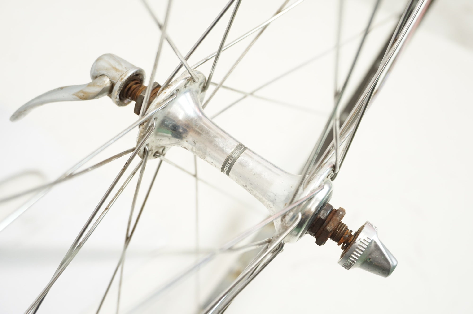 ジャンク MAVIC 「マビック」 GP4 リム SHIMANO 600 HB-6400 ハブ