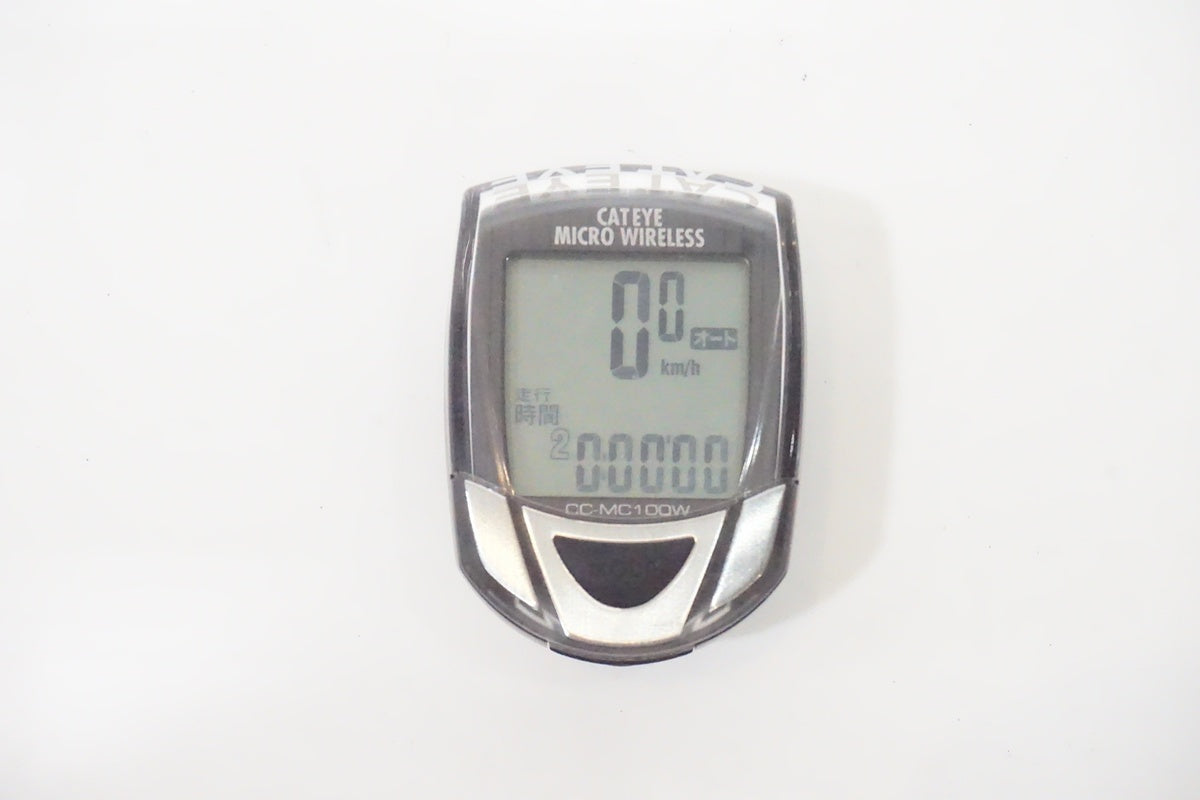 CATEYE「キャットアイ」 MICRO WIRELESS CC-MC100W サイクルコンピューター/ 京都西院店