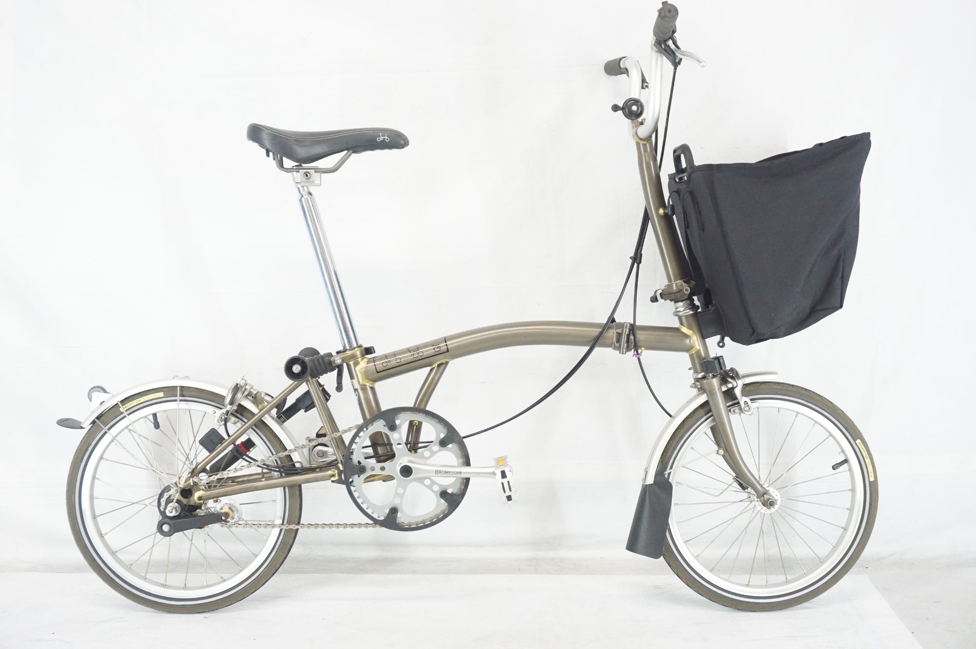 BROMPTON 「ブロンプトン」 M3L RAWカラー 2010年モデル 16インチ 折り畳み自転車 / 阪急塚口店
