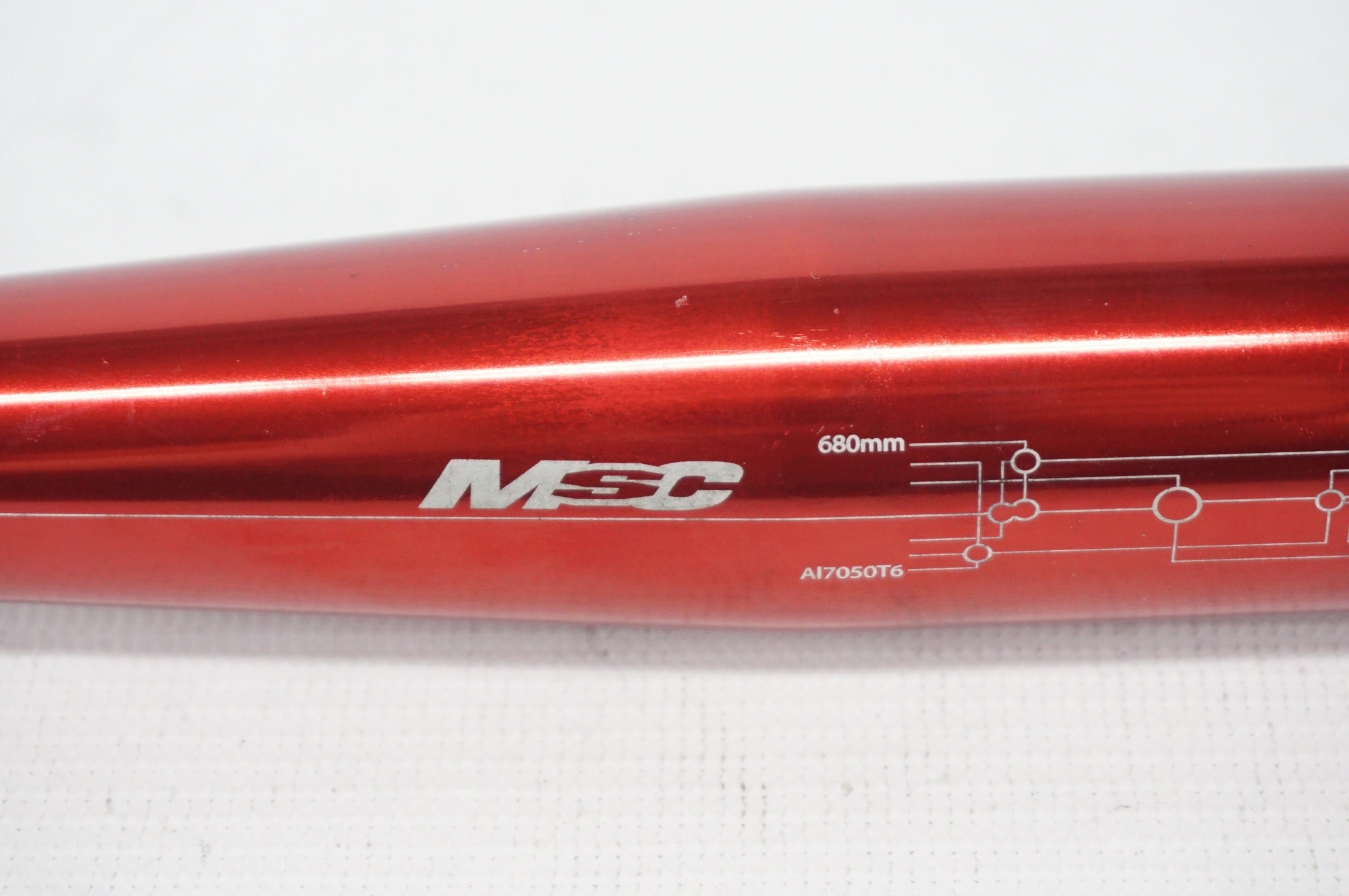 MSC 「エムエスシー」 フラットバー Φ31.8 640mm ハンドル / 阪急塚口店